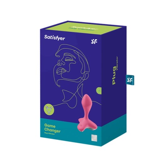 Plug analny wibrujący - Satisfyer Game Changer Pink